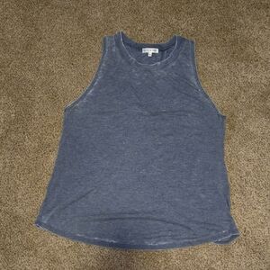Fitz And Eddie Denim Blue Muscle Tee